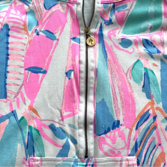 Lilly Pulitzer | Multi "Out To Sea" UPF 50 Skipper Popover - Picture 4 of 7